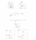 Controls Governor Spring Thermostat Diagram and Parts List for  Briggs and Stratton Engine
